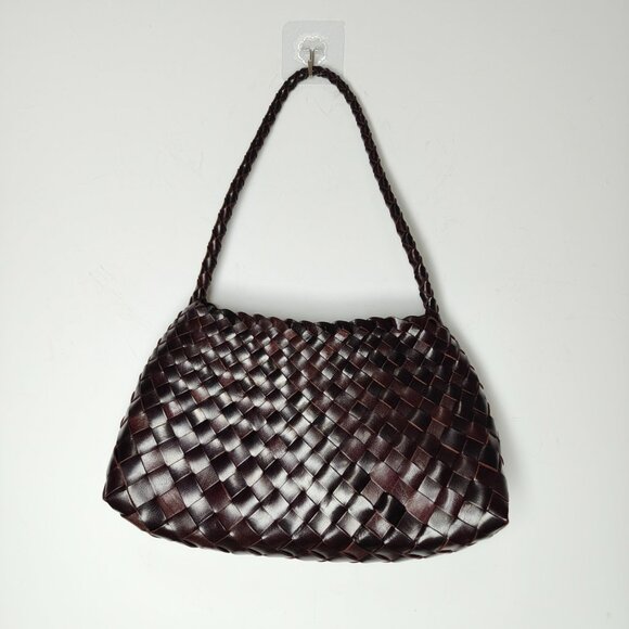 DRAGON DIFFUSION Rosanna shoulder chocolate brown bag - Picture 4 of 13